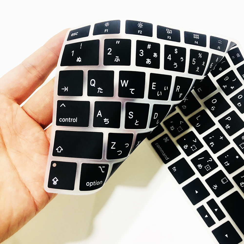 Japanese Laptop keyboard cover protector for macbook pro13 A2159A2289 For macbook air13 A2179 A1932 Keyboard case laptop skin