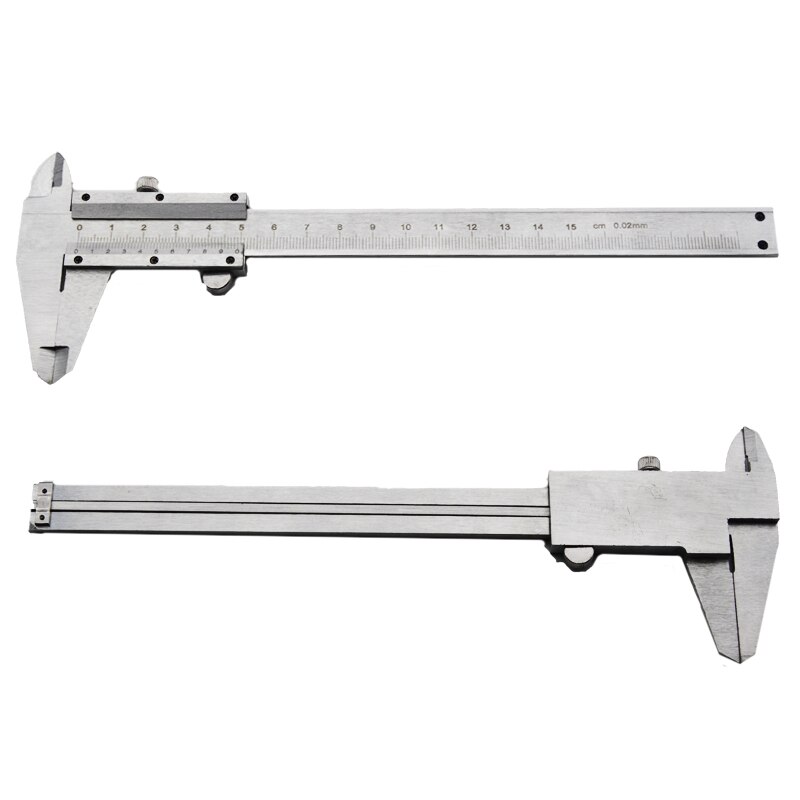 Vernier Caliper 6" 0-150mm/0.02mm Metal Calipers Gauge Micrometer Pie De Rey Paquimetro Measuring Tools caliper