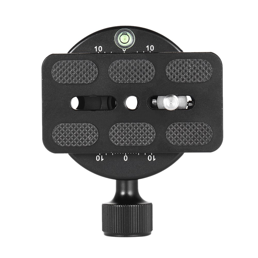 Andoer KZ-40 Universal- Stativ Kopf Rabatt Klemme Adapter w/PU-70 schnell Freisetzung Platte Kompatibel für Arca schweizerisch Aluminium Legierung