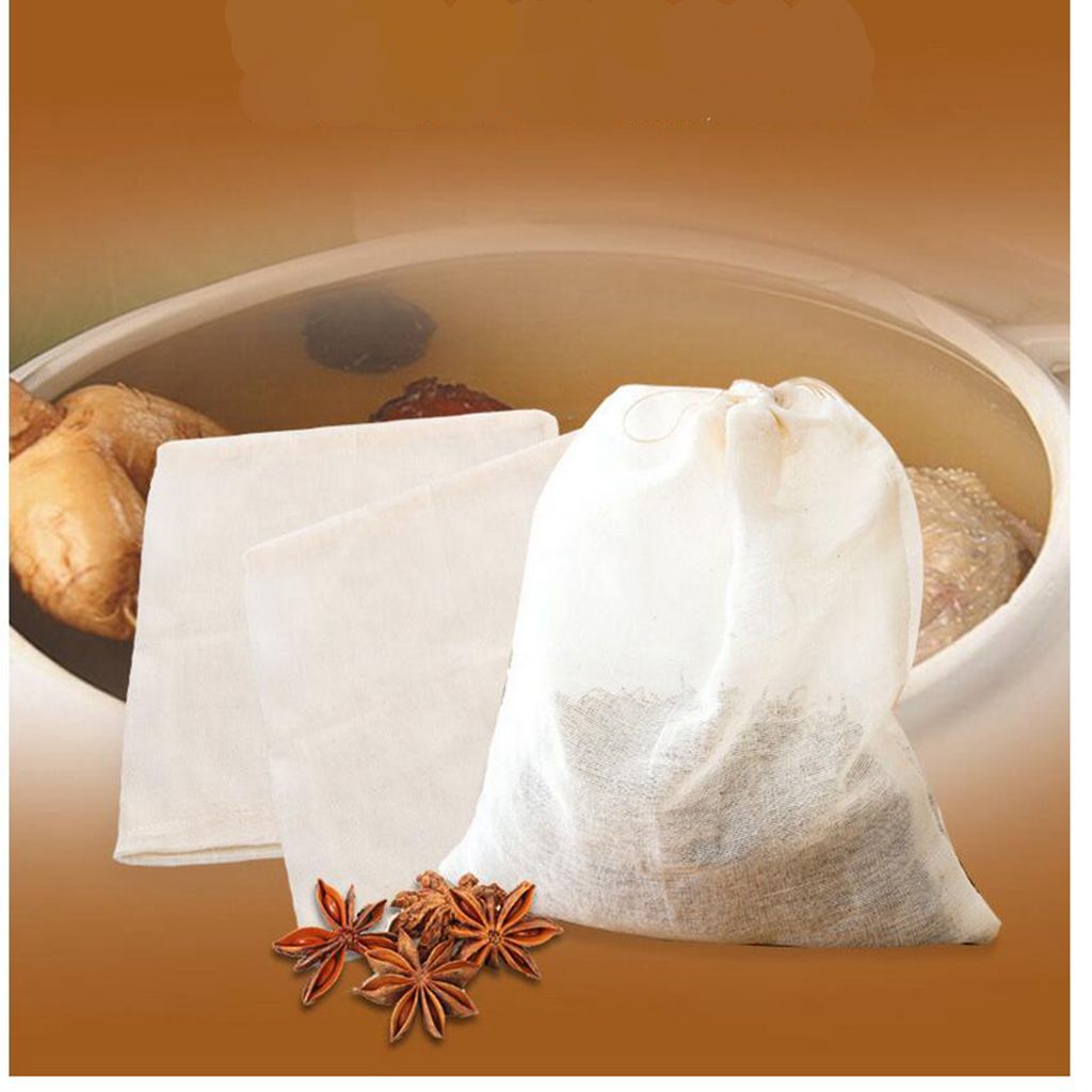 Milk Fine Cotton Strainer Bag Cheesecloth Juices Cheese Filter Mesh Cloth