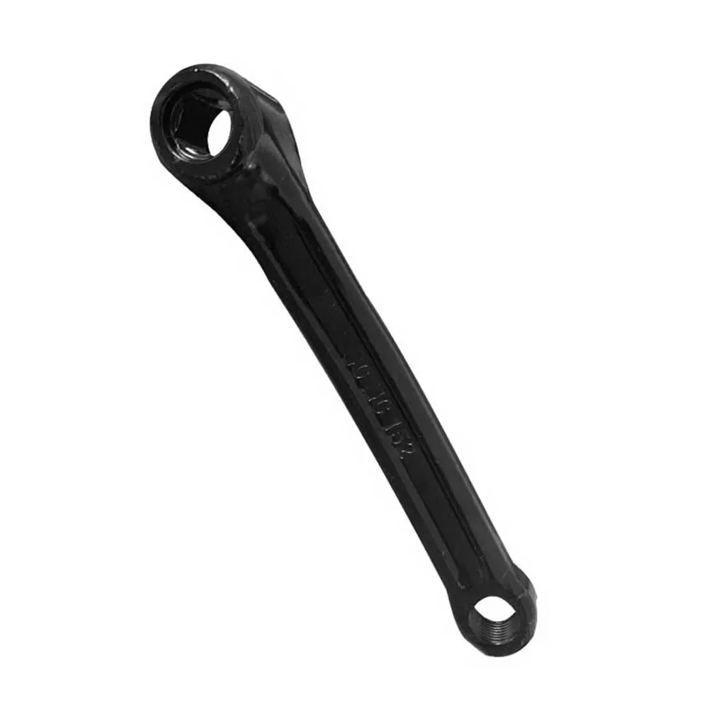 Mountainbike crankarm met volledig massieve constructie, 170mm/165mm/152mm diamantvormige ruitvormige ketting, crank, pedalen, verbindingsstang, accessoires