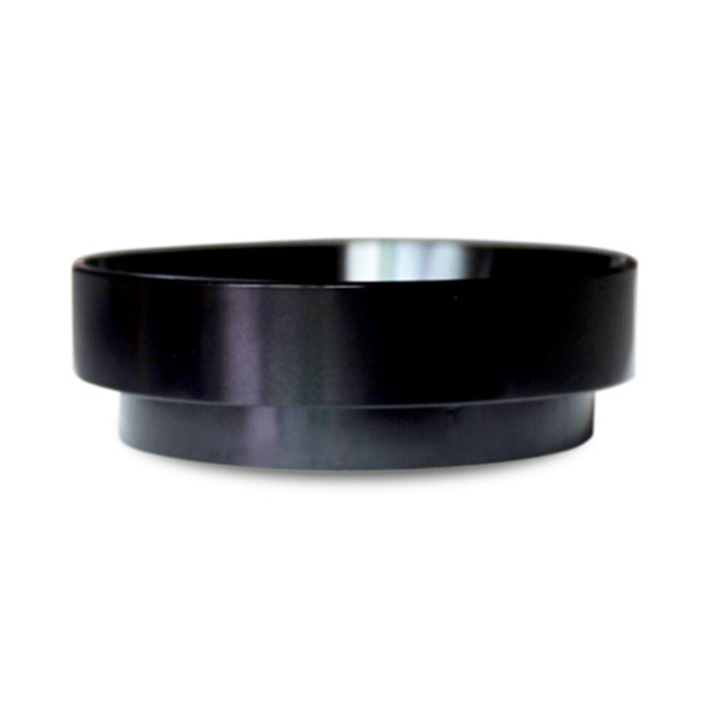 51/54/58mm magnetiske portafilter kaffe ring aluminium espresso doseringsring espresso kaffekværn dosering ring tragt kaffe: Sort 58mm