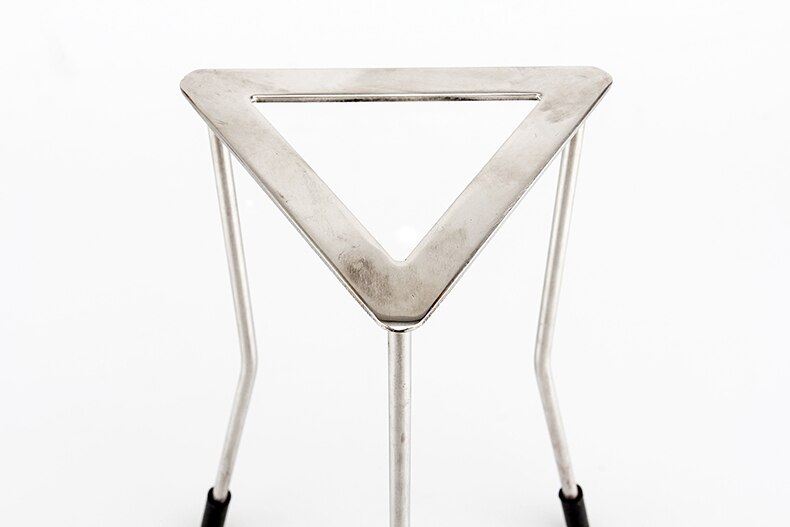 Stainless Steel Triangular Tripod Chemical Experiment Heating Rack Alcohol Lamp Heating Frame Bracket School Teaching Instrument