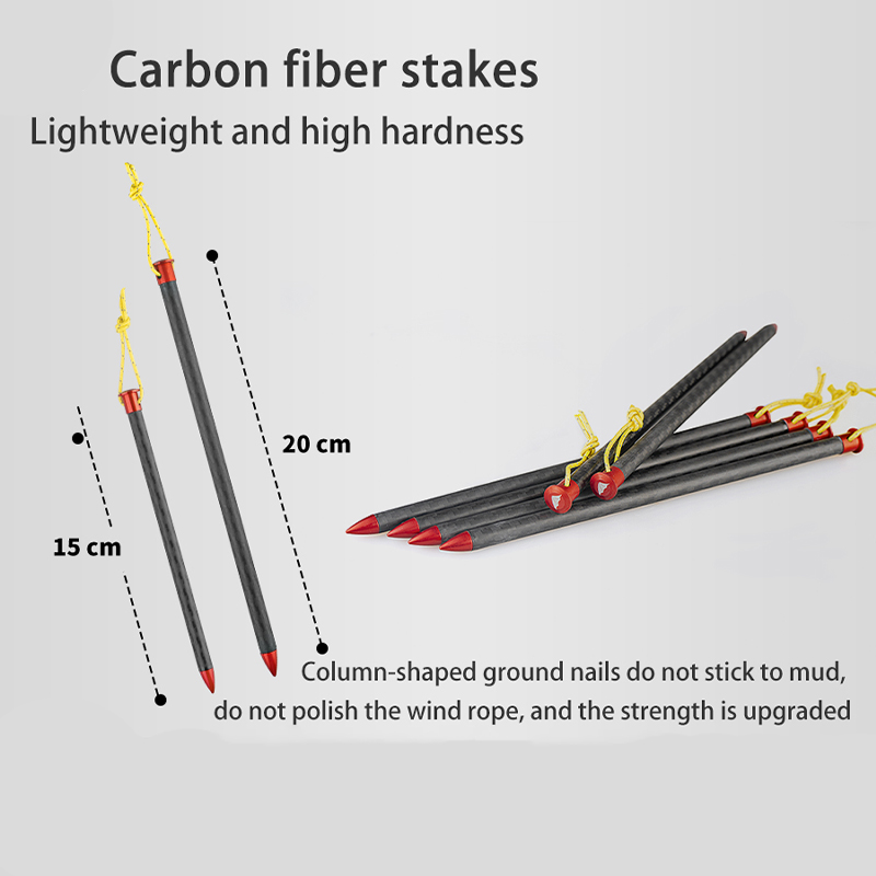 3f ul redskap 15.5 cm pinnar aluminiumspik spik för camping tält rep ultralätt tälttillbehör 5 st utrustning utomhusresor