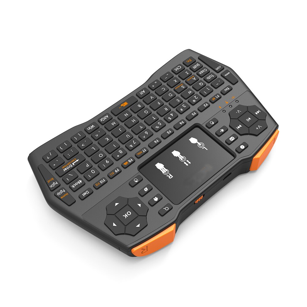 I8 Plus Drahtlose Tastatur 2,4 GHz Russisch oder Englisch Tasten Luft Maus Fernbedienung Touchpad Für Android Tv Kasten Notizbuch Tablette Pc