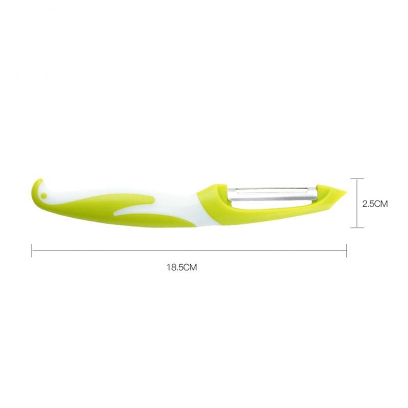 1Pc Schäler Karotte Kartoffel Obst Zerkleinern Reibe Gemüse Schneidemaschine Schäler Schrift KnifeSteel Schäler Rasierer Scharf Cutter Küche Spielereien