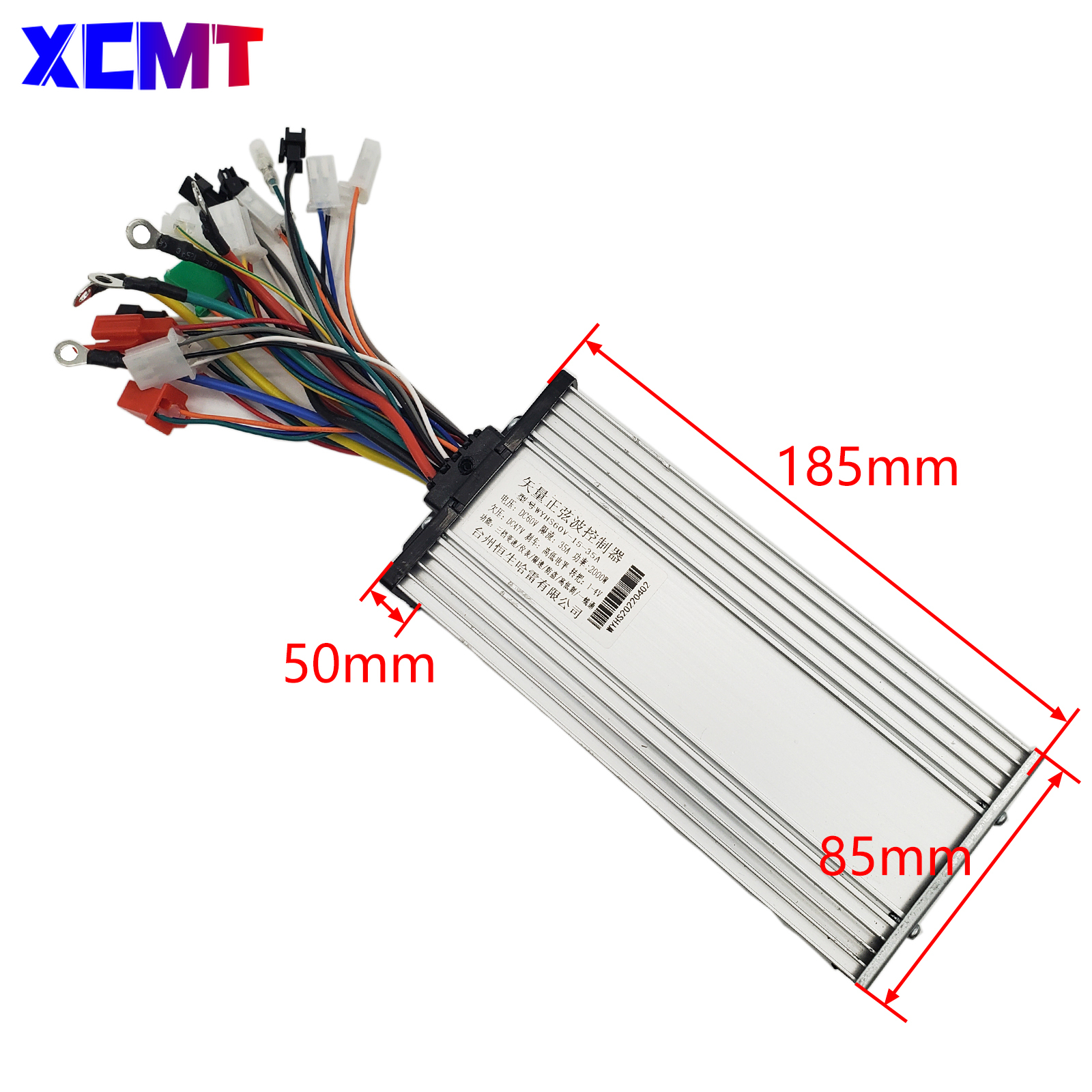 Elektrische Scooter Drie-Speed Sinus Controller 60V 1500W 2000W 72V 2000W voor Citycoco gemodificeerde Accessoires Onderdelen: YELLOW