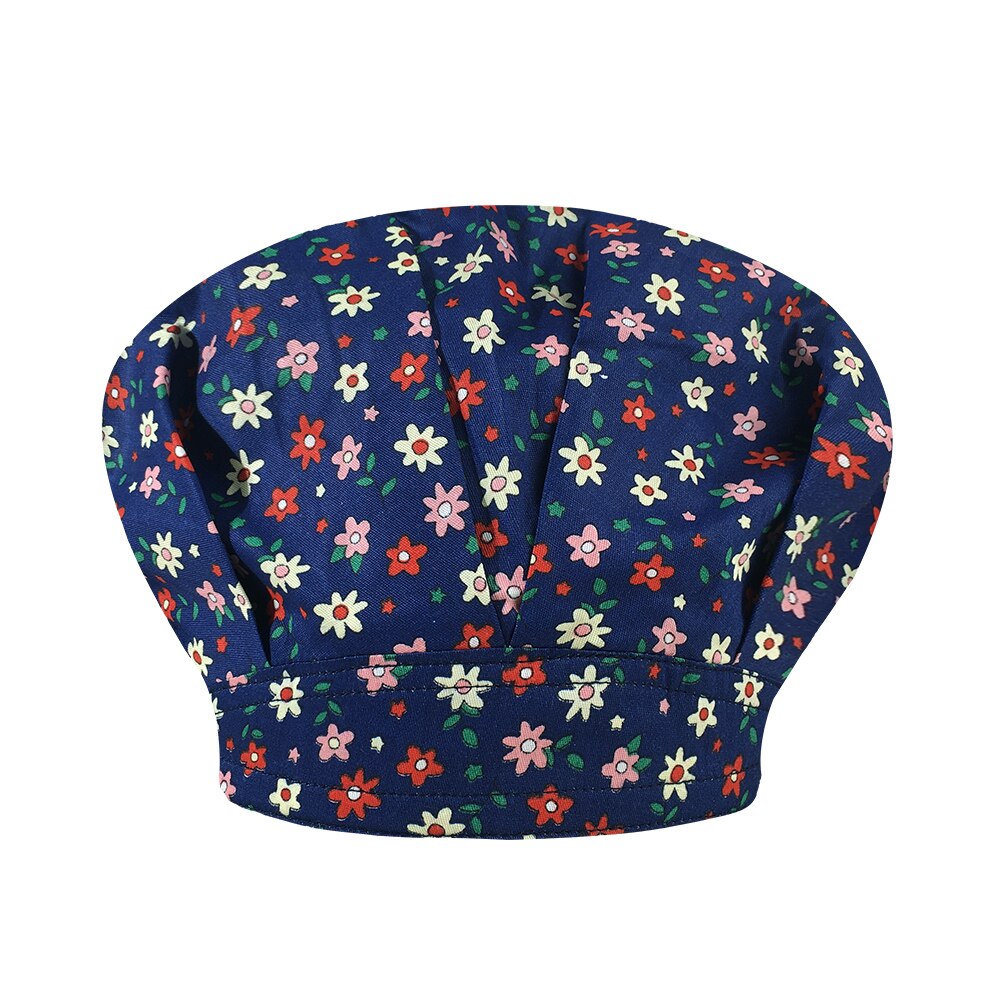 Chapeau de chef unisexe imprimé multi-styles, pour l'entretien ménager, pour cantine, Restaurant, cuisine, service de boulangerie, chapeau de chef pour femmes: photo5
