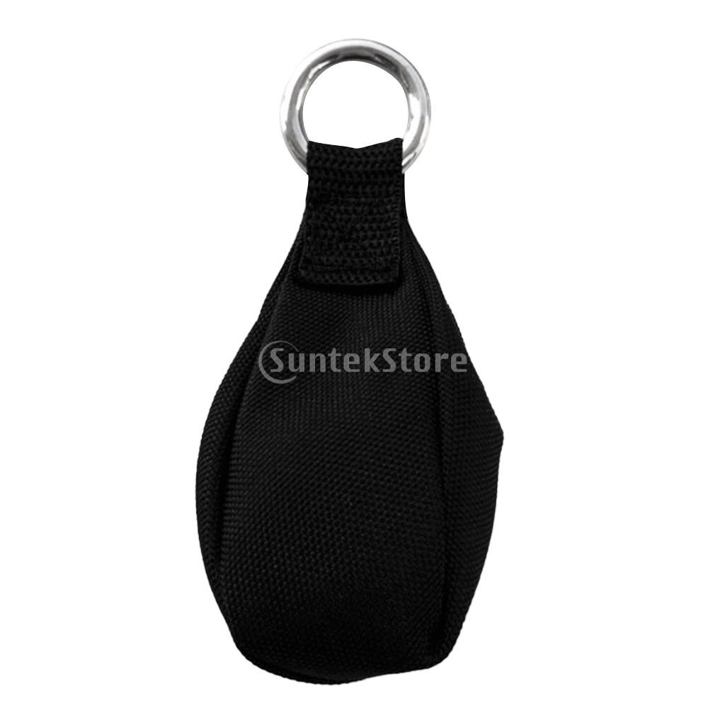 250g/8.8oz Tree Surgery Arborist Climbing Throw Weight Bag Rigging Equipment: Black