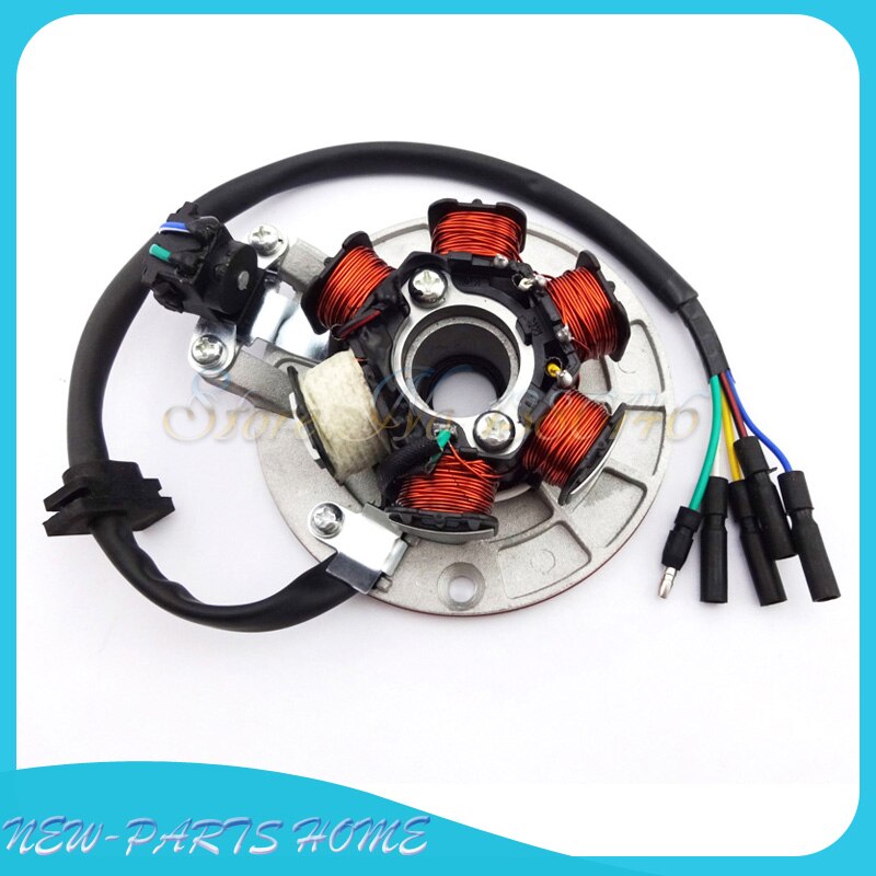Ricambio Motore Dirt Bike Statore Magnetico Con Luce Per Moto