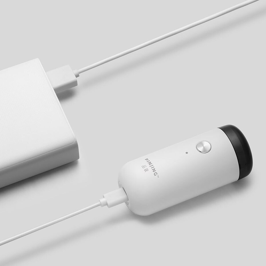 Xiaomi pinjing mini elektrisch scheerapparaat voor mannen, elektrisch scheerapparaat, usb oplaadbaar, draagbare baardtrimmer, afwasbaar, droog scheerapparaat