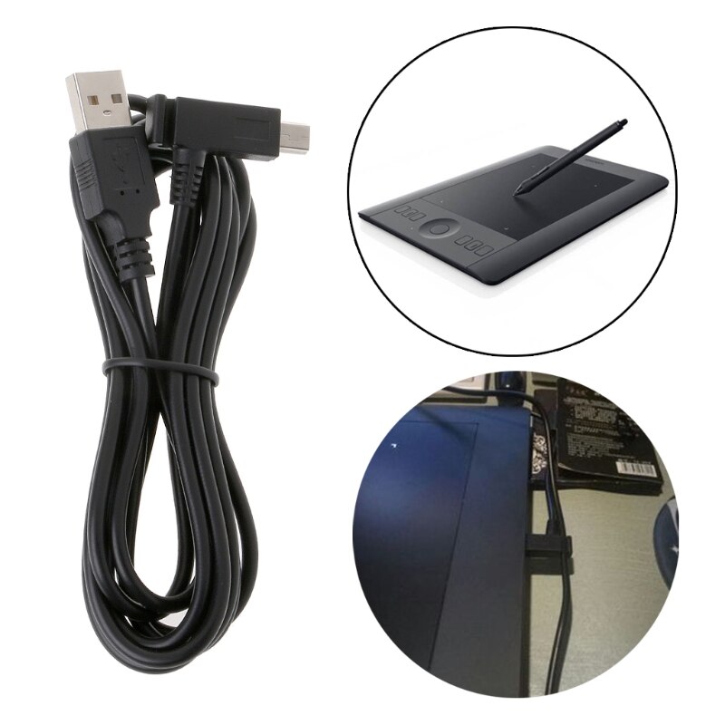 USB PC Charging Data Cable Cord Lead For Wacom Bamboo PRO PTH 451/651/450/650 R9JB