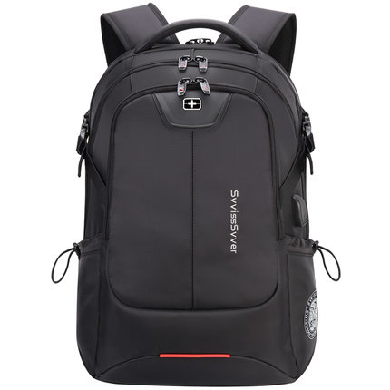 SWICKY multifunción de gran capacidad bolso de hombre de de viaje de carga usb impermeable anti-robo 15,6 pulgadas laptop mochila hombres