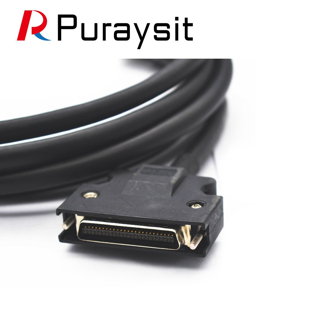 Wavetopsign SCSI 20pin 26pin 44pin 50pin 3M Data Cable SCSI 50-core Yaskawa Delta Mitsubishi Servo CN1 Interface Cable