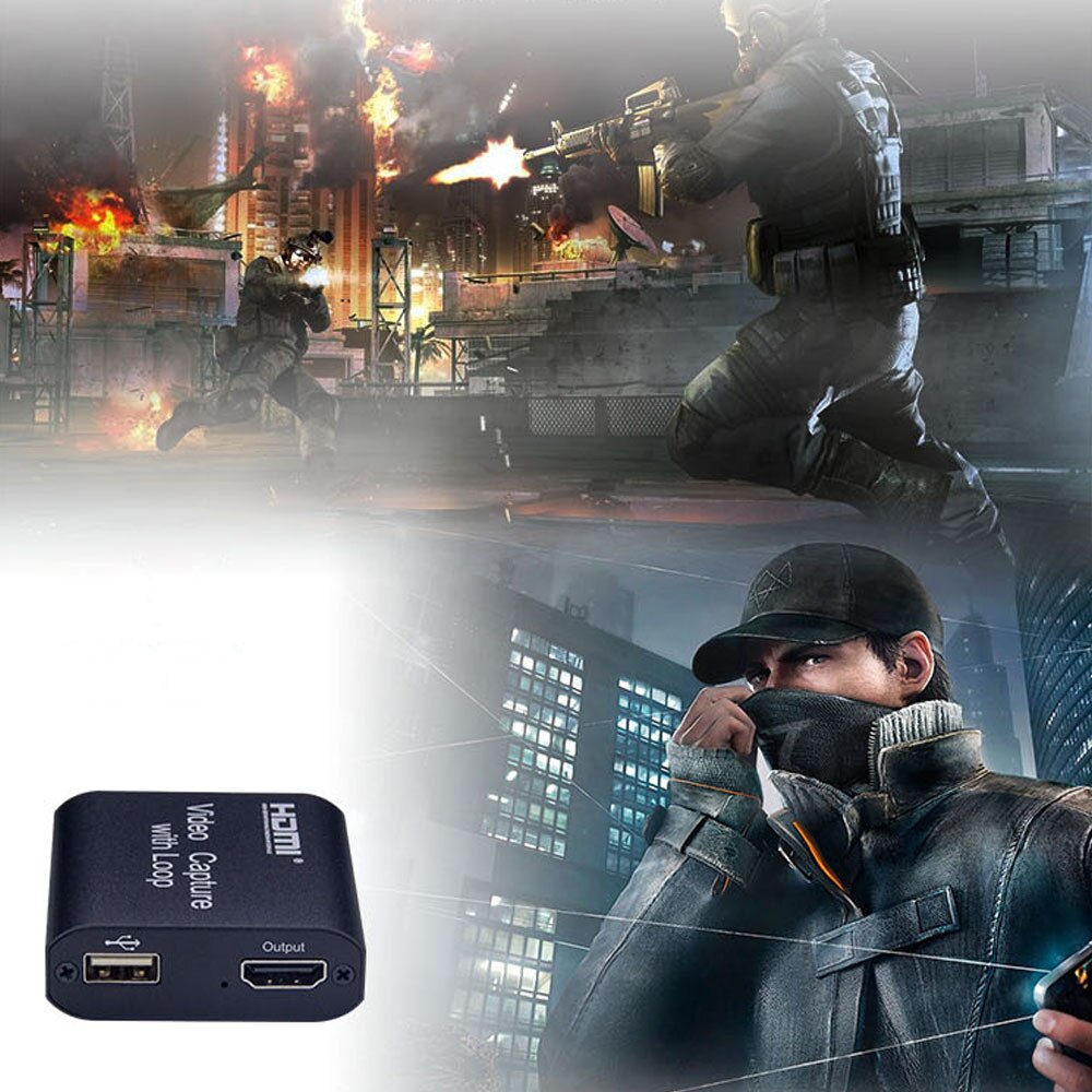 HDMI vidéo Capture TV carte enregistreur USB 2.0 1080P jeu vidéo Capture en direct HDTV PS4 Swith caméra moniteur Streamer