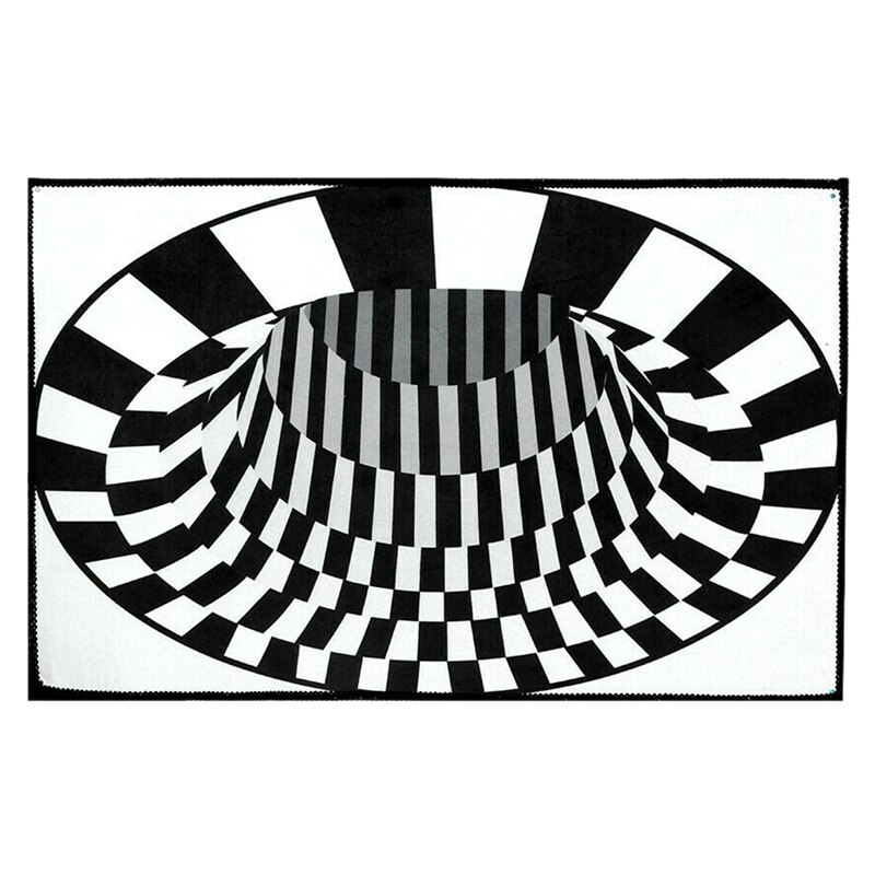 3D Boden See Optische Illusion Bereich Teppich Teppich Boden matt Hause Wohnzimmer 40X60cm