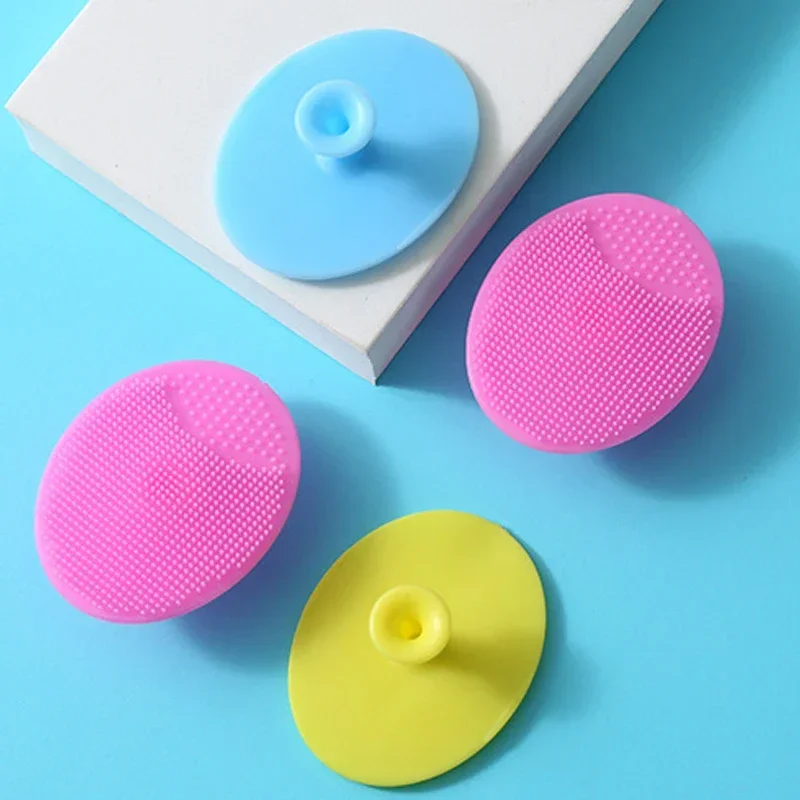 Gezichtsborstel Zachte siliconen Handmatige reiniger en stimulator - Exfoliërende gezichtsscrubber voor dames en heren