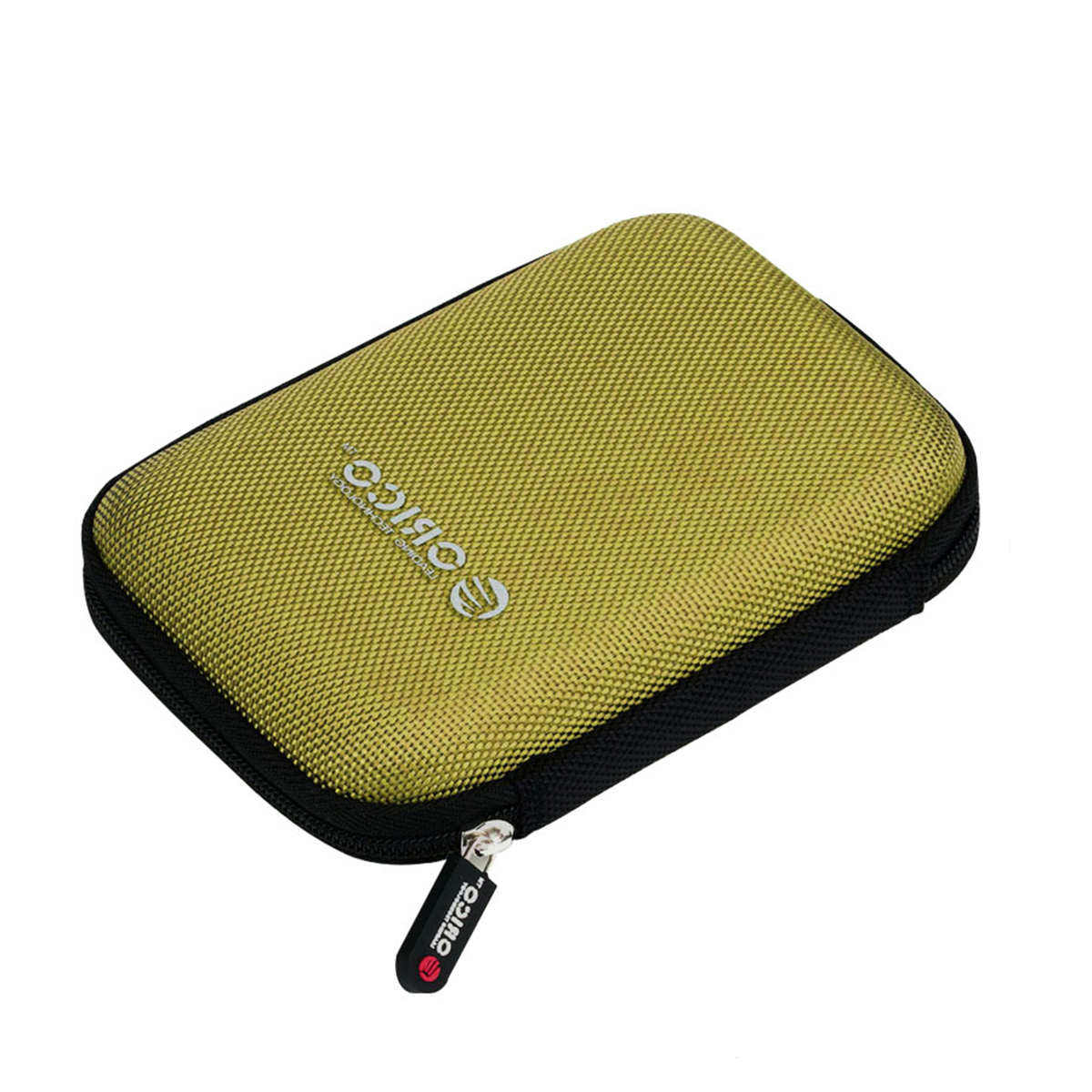 ORICO Caja para HDD de 2,5 pulgadas, bolsa para disco duro portátil para disco duro externo, caja para HDD portátil, protección de almacenamiento, negro/rojo/azul: Rosa