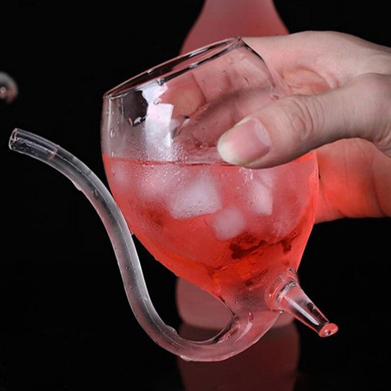 2 stk/parti vampyrfilter vinglass kopper klar juice kopp beger med drikkerør halmglass til halloween parti klubb