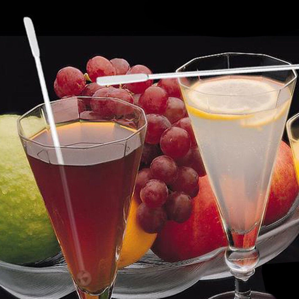 Swizzle Sticks Metal Stainless Steel Mixing Cocktail Coffee Stirrers Wine Drink Mixing Stirring Rod Kitchen Bar Utensil