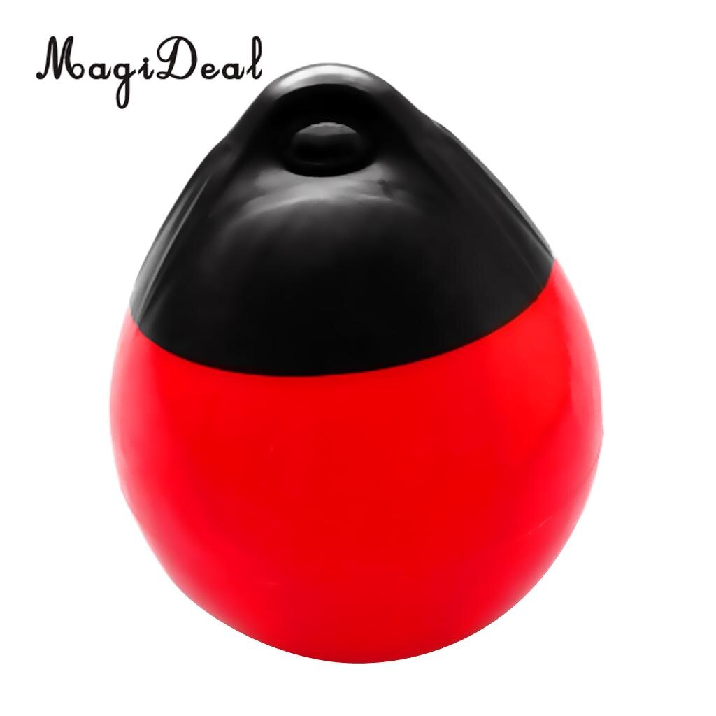 MagiDeal Durable Heavy Duty PVC Marine Boat Premium PVC Bumper Dock Shield Protection for Kayak Canoe Boat Accessories: Black Red