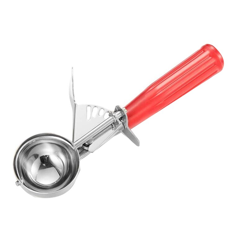 Cookie-scoop-sæt, is-ske-sæt, is-skugler-udløser inkluderer stor medium lille størrelse cookie-scoop 3 stk.