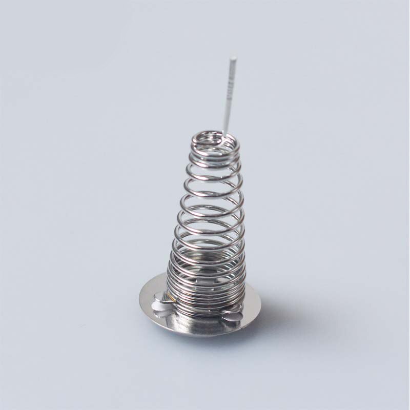 Stainless steel spring base bottom with adhesive light clay model accessories tip head and flat head two styles