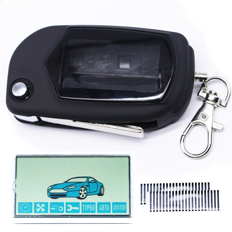 Ongesneden Blade Fob Case Voor Starline B91 B61 A91 A61 Kgb FX-5 FX-7 FX-3 Jaguar Ez-Een EZ-6 EZ-5 ez-Alpha Ez-Beta EZ-3 Ez-Een: case and Lcd3