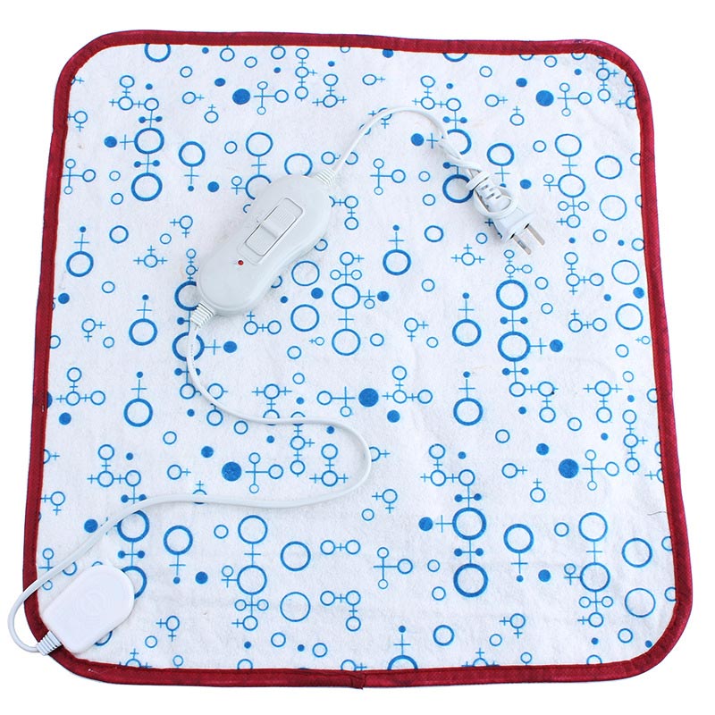 Almohadilla eléctrica de calor para perro y gato, manta con temperatura ajustable para cama de Mascota, calentador de conejito y gatito, 40x40cm, 20W, G10
