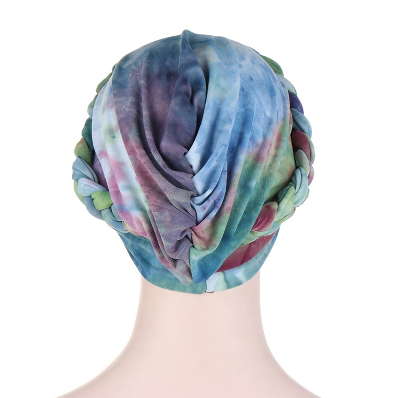 Chapeau pour femmes, couvre-chef arabe, couvre-chef islamique, Turban, Hijab musulman, bonnet tressé de couleur intérieure, Hijab