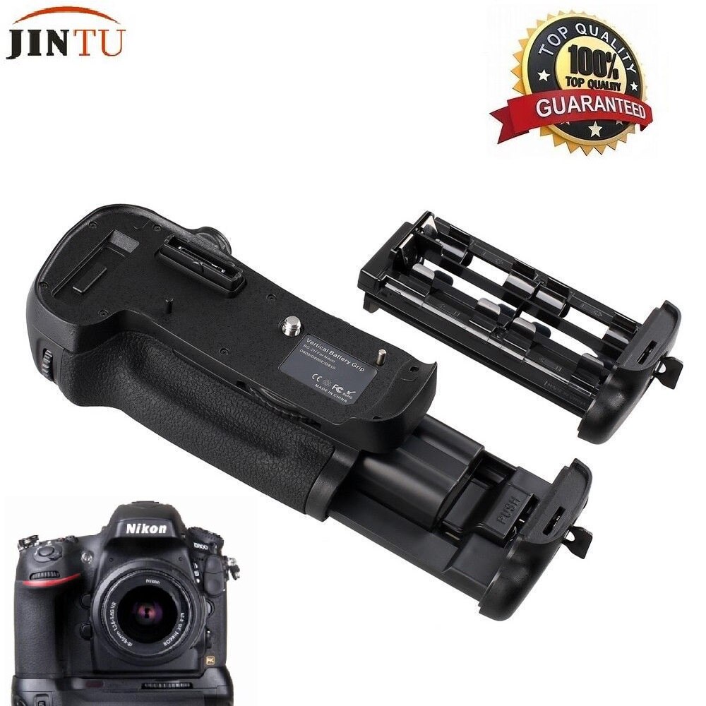 Jintu Pro Multi-Power Vertical Battery Grip Houder Voor Nikon D800 D800E D810 Dslr Camera Als MB-D12 Power Door aa Of EN-EL15