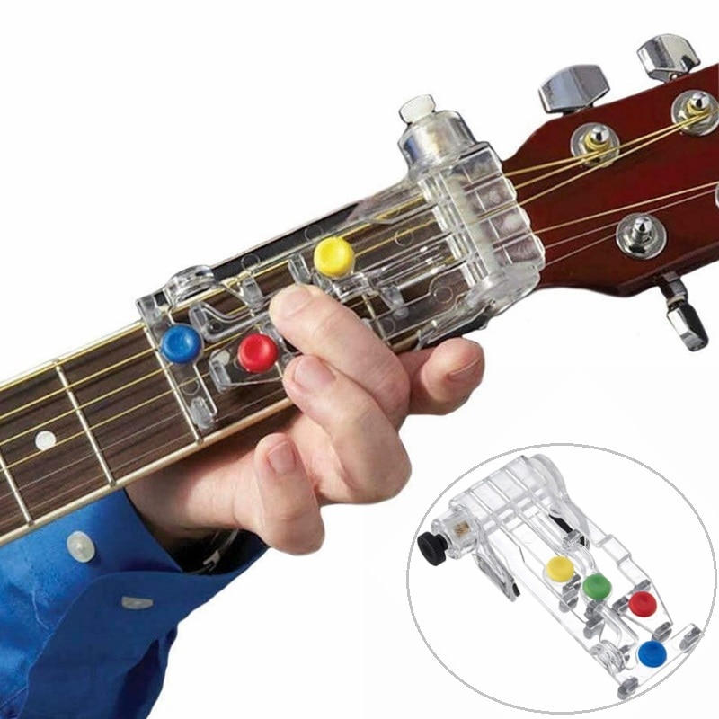 Klassische Gitarre Chordbuddy Luckysoul Lehrmittel Gitarre Lernen System Praxis Hilfe Zubehör für Gitarre Lernen