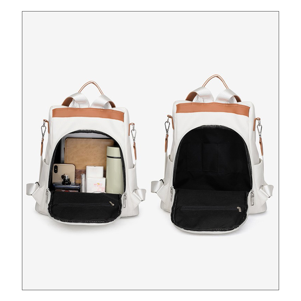 Vintage en cuir sacs à dos pour femmes grande capacité Simple étudiant sac Anti-vol dames sac de voyage sac à dos