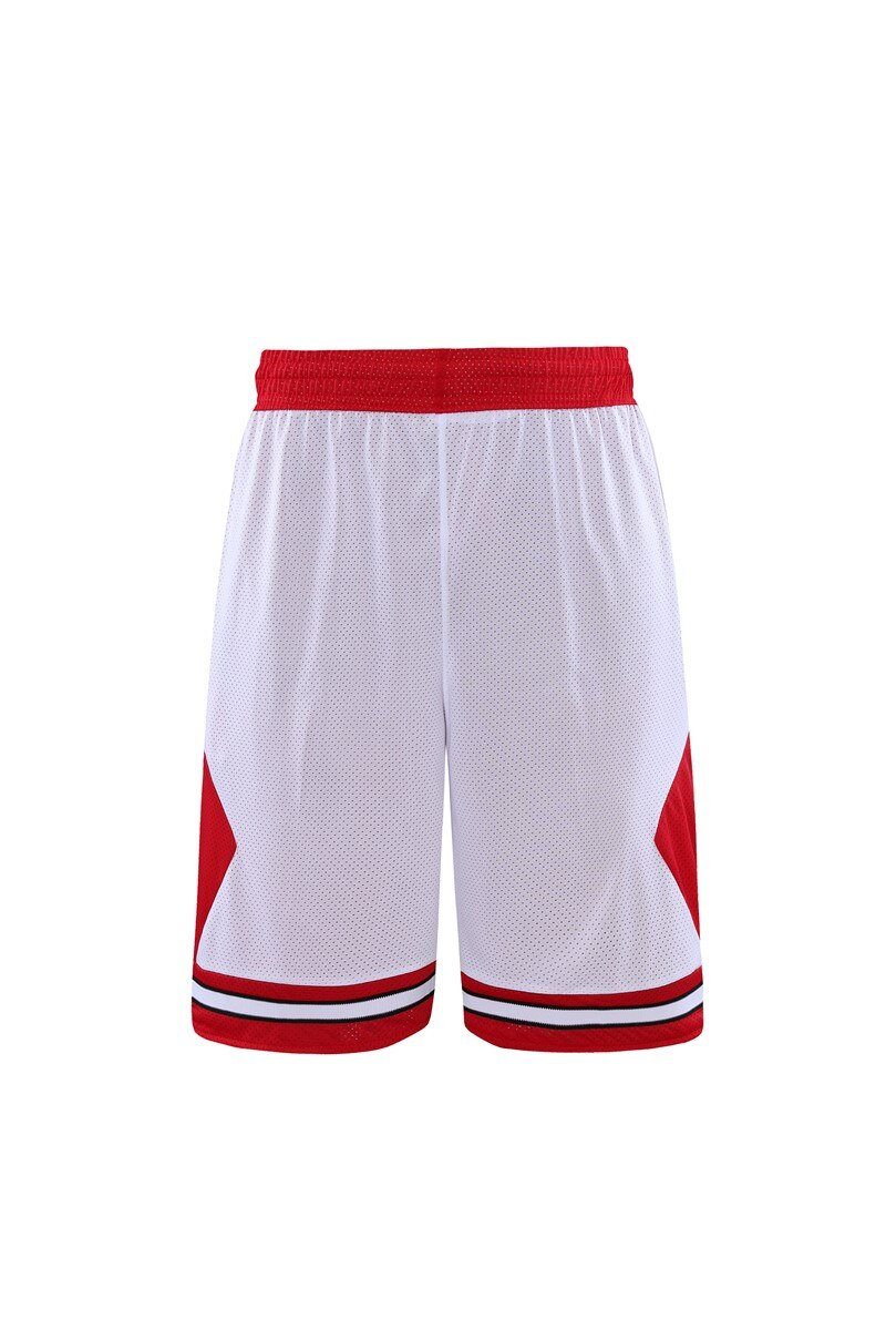 HOWE AO Men Basketball Shorts Quick-drying Shorts Men Basketball big Size Basketball Short Pantaloncini Basket: White / XL