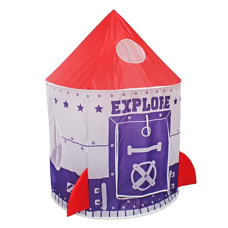 Kids Raket Kasteel Tenten Huis Draagbare Jongens Indoor Outdoor Tuin Opvouwbare Play Tent Lodge Kinderen Ballen Zwembad Playhouse