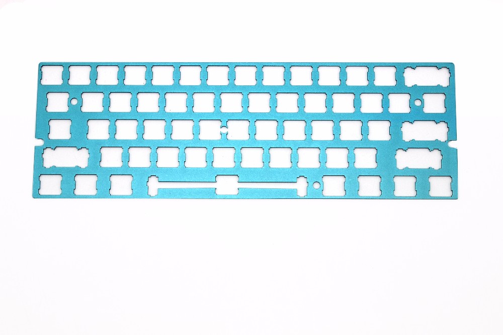 Cool Jazz ANSI Costar Stabilizers Anodized Aluminum Positioning Board Plate Support For GH60 60% Keyboard DIY