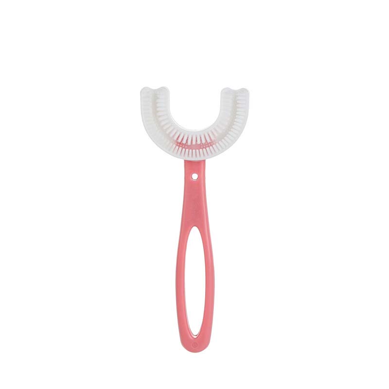 Spazzolino da denti per bambini nuovi U spazzolino da denti in silicone cura dei denti per bambini manuale per la pulizia della bocca modello di cartone animato versione manuale: 04 6 To 12Years