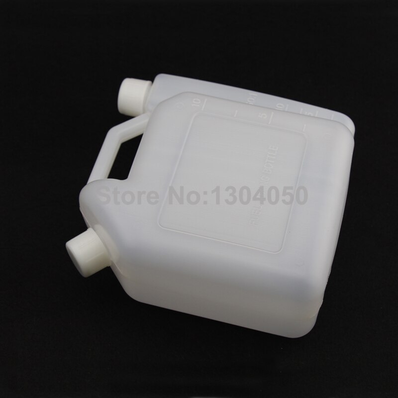 Portable 2-Stroke Fuel Petrol Oil Mixing Bottle 25:1/50:1 Chainsaw Strimmer 1L