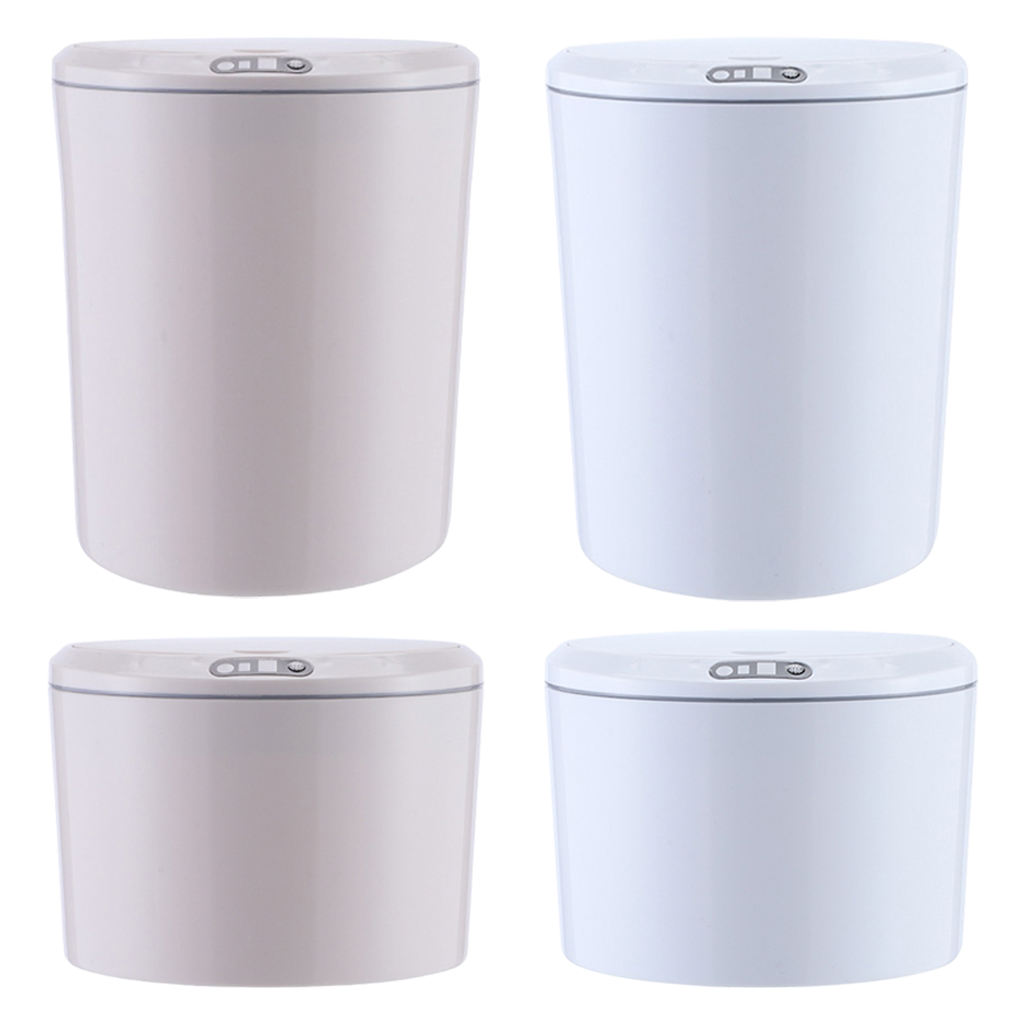 3/5L Smart Inductie Prullenbak Smart Sensor Kleine Automatische Prullenbak Thuis Intelligente Elektrische Vuilnis Voor Slaapkamer Badkamer