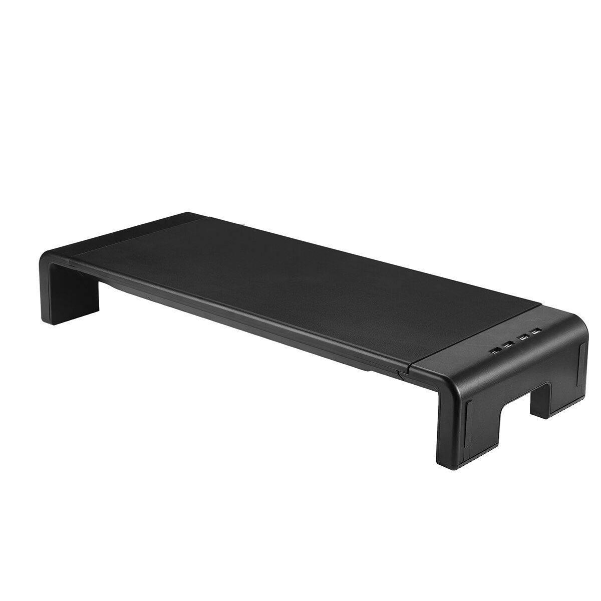 Smart Monitor Riser 20" 4 USB Charging Ports Laptop Stand Multifunction Desktop Computer Screen Shelf PC Monitor Holder TV Desk