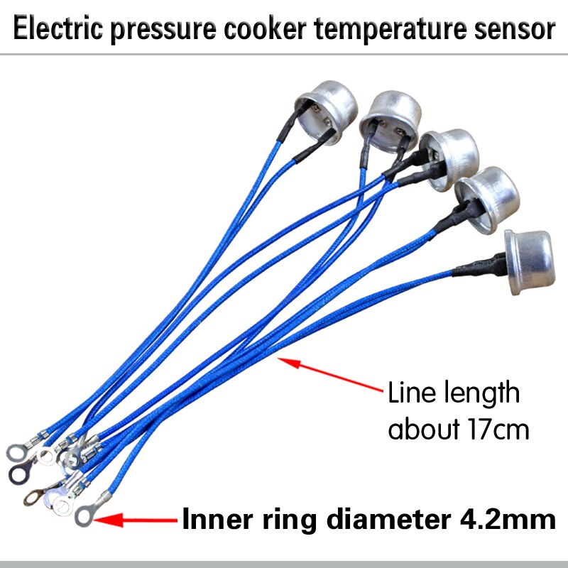 Termostato con Sensor de termostato para olla a presión eléctrica, sonda de Control de temperatura, arrocera, Control magnético, 1 ud.