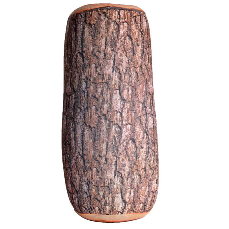 Cylinder mjuk kudde kudde stöd rull kudde trä trädstubbe form sovrum sängkläder tillbehör