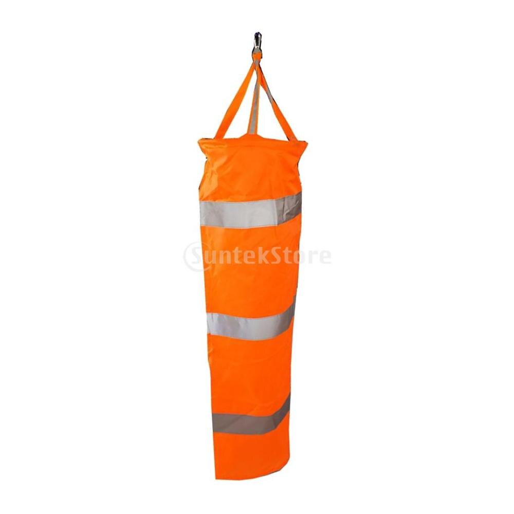 Airport Windsock Outdoor Wind Sock Bag Reflective Belt Grommet 60cm 80cm 100cm 150cm