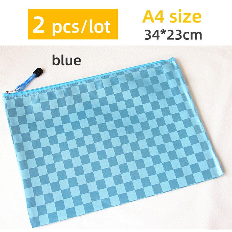 2pcs A4 color Canvas Bag Fabric File Folder Docume... – Vicedeal