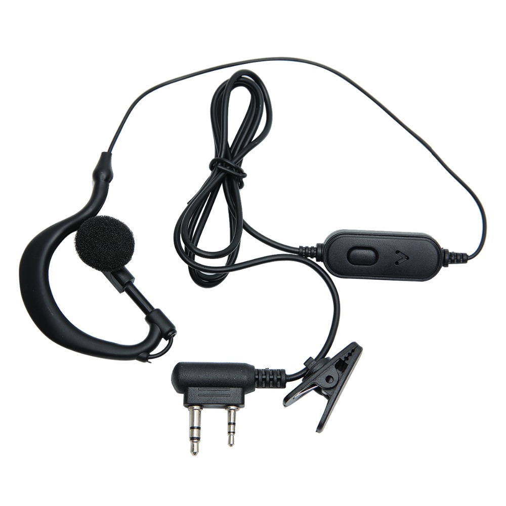 Ptt mic kuulokkeet radiopuhelin kuuloke baofeng kuulokkeet uv -5r uv -5re uv -s9 plus bf -888s ksun cb kaksisuuntaiselle radiolle
