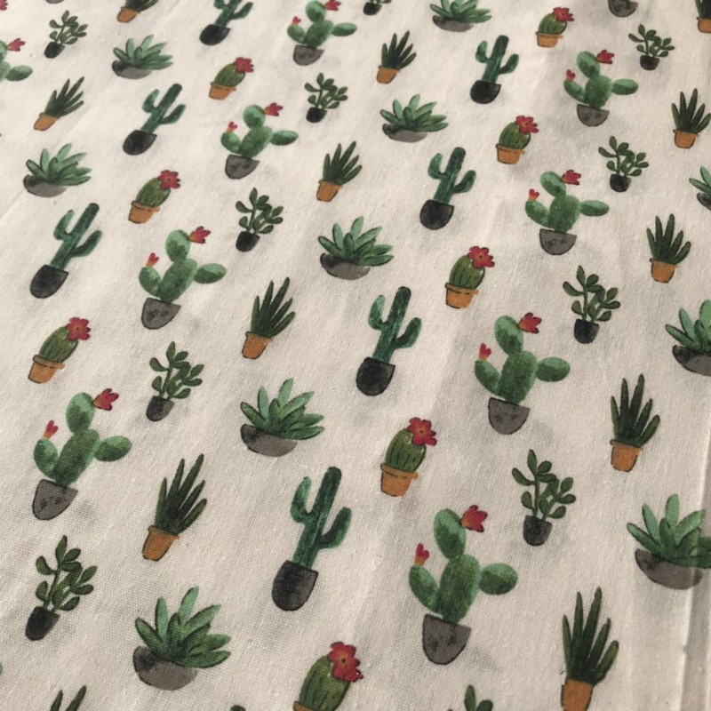 Printed Cotton Linen Fabrics Home Textile Sewing Cotton Linen Fabric Telas Woven DIY Sewing Material Patchwork Cloth