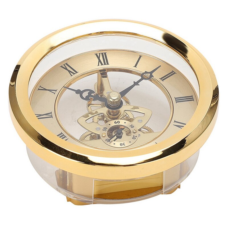 Metal Skeleton Clock Inserts Copper Clock Parts Home Decor Insert