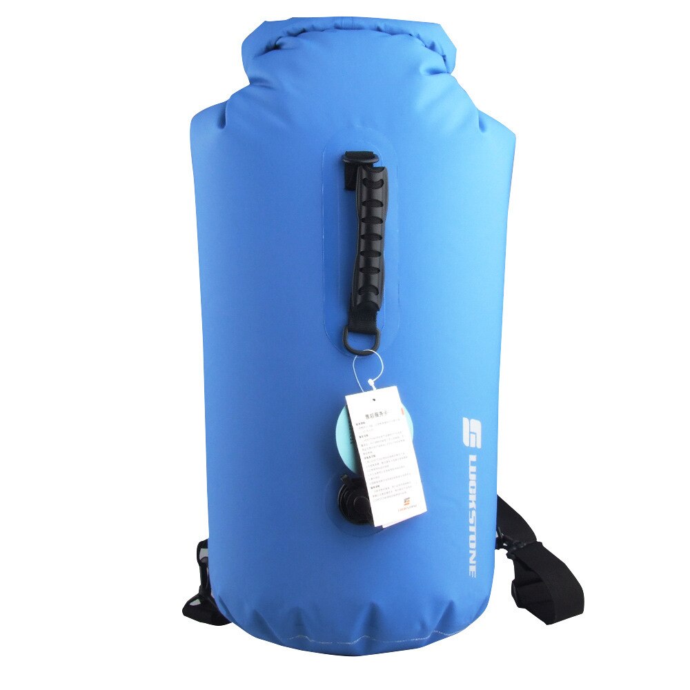 60L Grote Professionele Zwemmen Waterdichte Tas Rafting Opslag Dry Bag Met Verstelbare Riem Haak Drifting Duiken Dry Rugzak: 60L-E