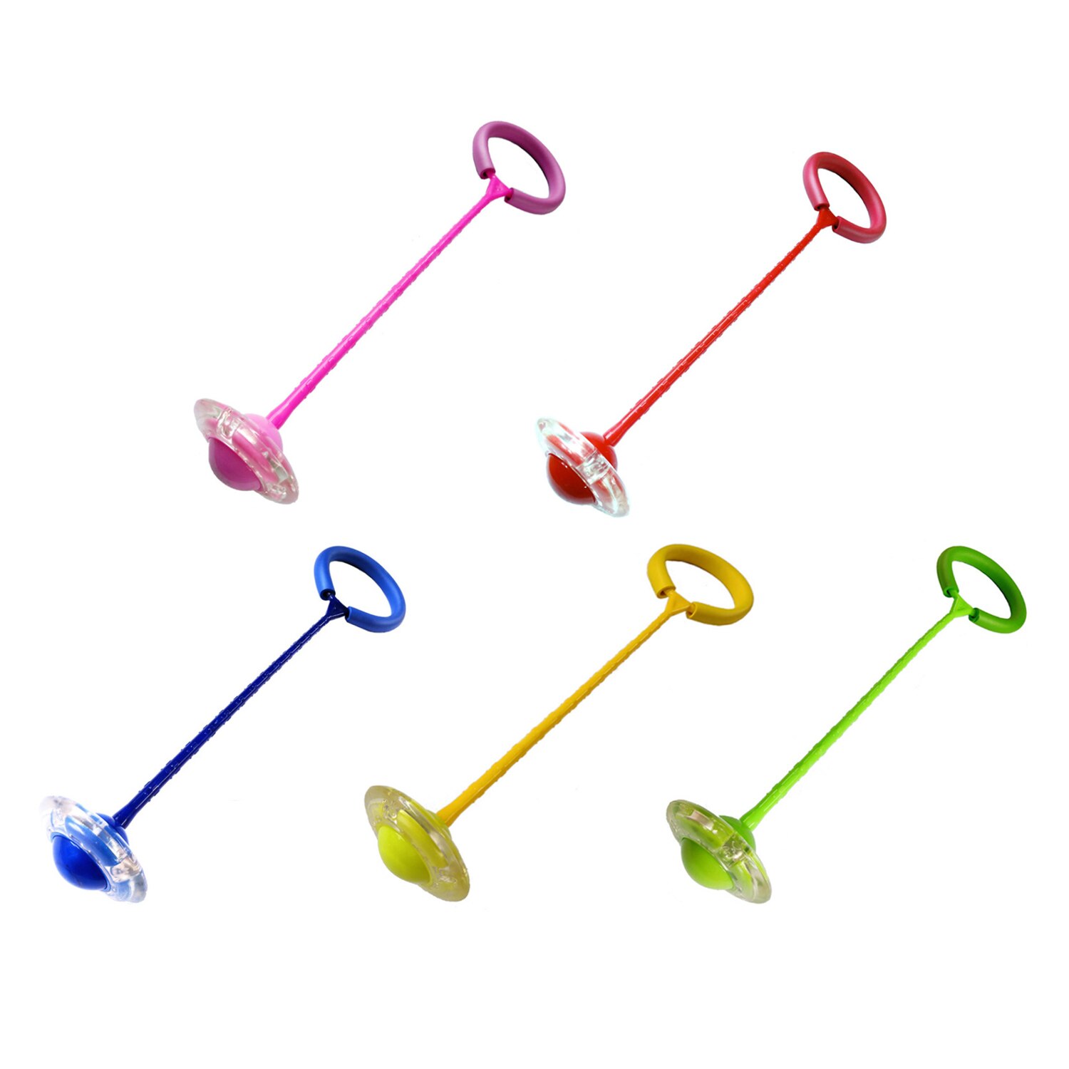 Fun Sport Swing Bal Led Knippert Springen Ring Enkel Overslaan Bal Speelgoed Voor Kinderen Kids Volwassenen Oefening Fitness Apparatuur