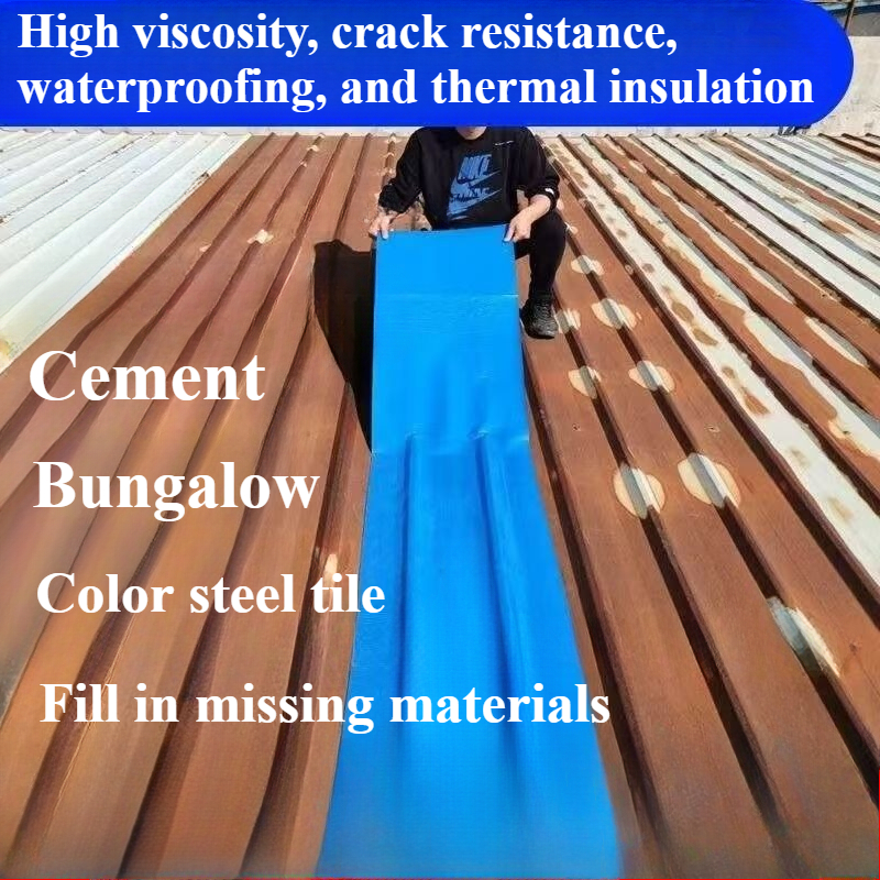 Waterproof Tape - A High Adhesion Tear Resistant Repair Tape Used for Roofs, Pipes, and Walls To Quickly Repair Leaks